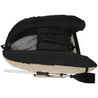 Inflatable Fishing Boat,Portable Oxford Cloth Fishing Boat,136*105*54Cm Outdoor Fishing Boat,130Kg Weight Capacity,For Fishing